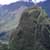 Looking back at the road to Machu Pichu